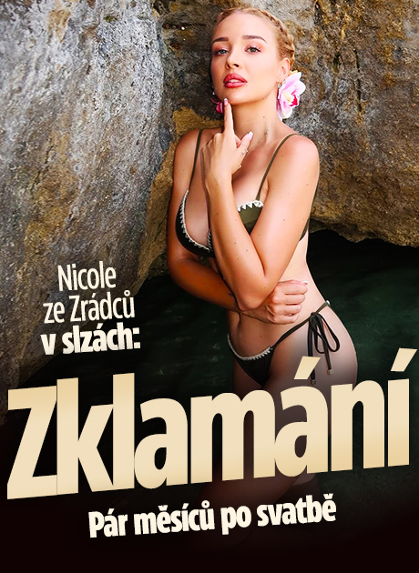 Banner ke žhavému tématu: Šáchová v slzách: Pár měsíců po svatbě ...