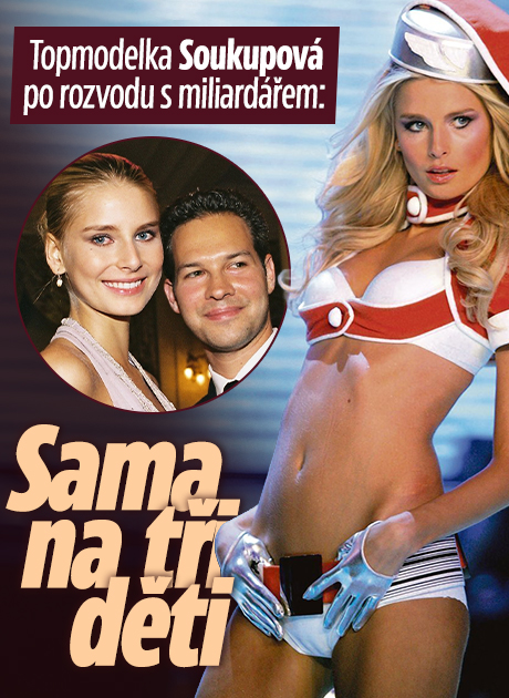 Banner ke žhavému tématu: Soukupová po rozvodu s miliardářem: ...