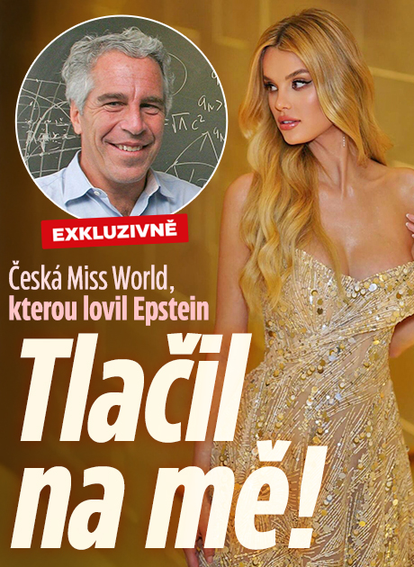 Banner ke žhavému tématu: Česká Miss World, kterou lovil Epstein ...