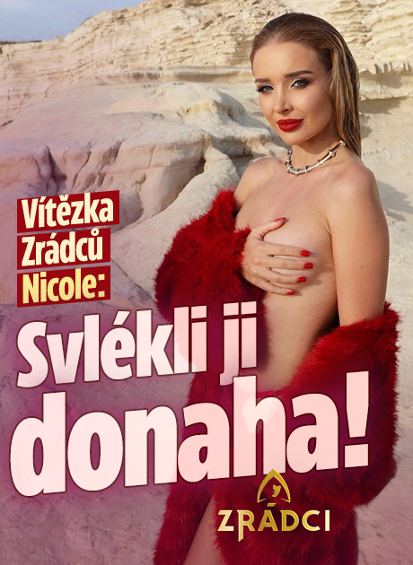 Banner ke žhavému tématu: Vítězka Zrádců Nicole: Svlékli ji donaha