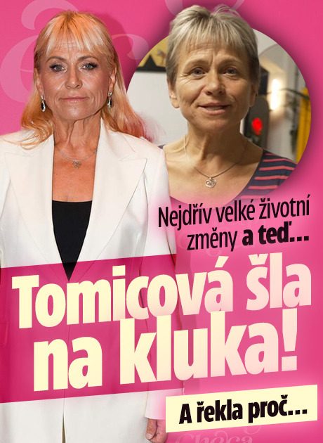 Banner ke žhavému tématu: Velká proměna Pavly Tomicové: Kvůli ...