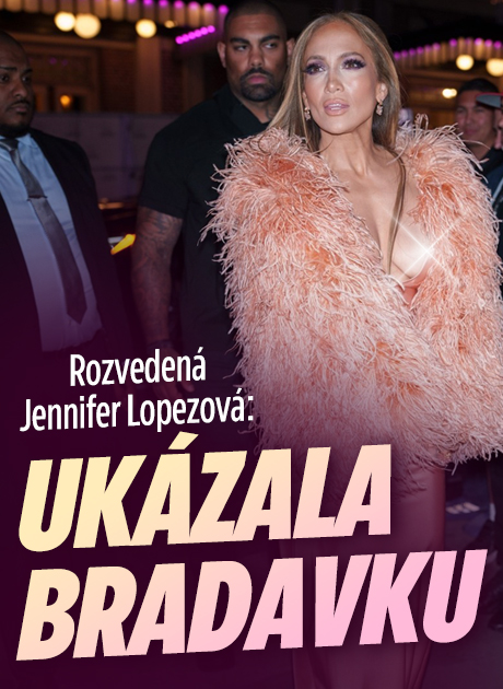 Rozvedená Jennifer Lopezová: Ukázala bradavku 