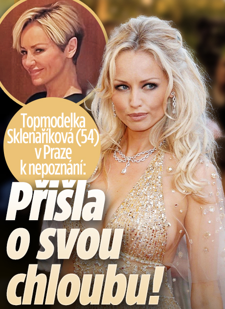 Banner ke žhavému tématu: Topmodelka Sklenaříková v Praze k ...