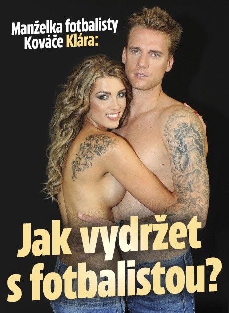 Banner ke žhavému tématu: Manželka fotbalisty Kováče Klára: Jak ...