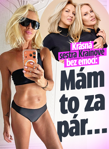 Banner ke žhavému tématu: Krásná sestra Krainové bez emocí: Mám ...