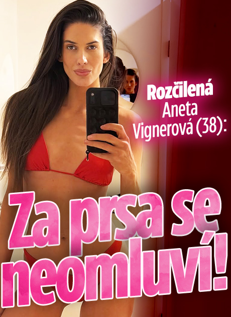 Banner ke žhavému tématu: Aneta Vignerová vytáhla archivní ...