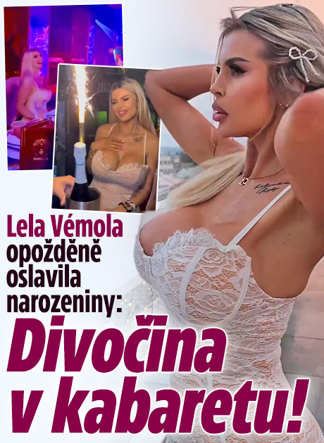 Divoká noc Lely Vémoly: Opožděná narozeninová jízda!