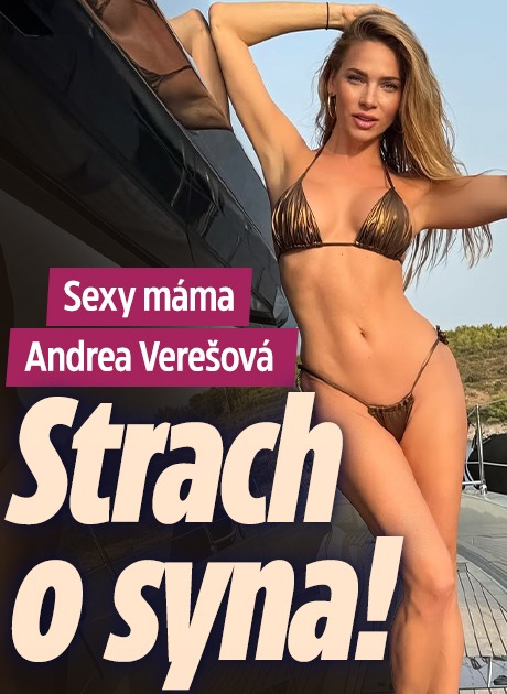Banner ke žhavému tématu: Sexy máma Andrea Verešová: Strach o ...