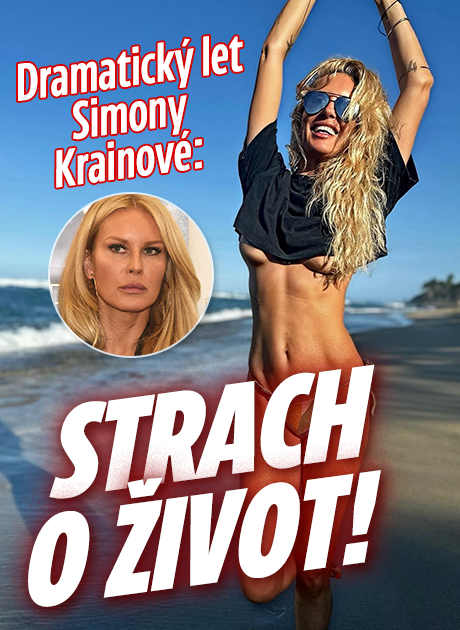 Banner ke žhavému tématu: Dramatický let Simony Krainové: Strach ...