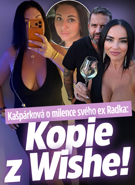 Banner ke žhavému tématu: Kašpárková o milence svého ex Radka: ...