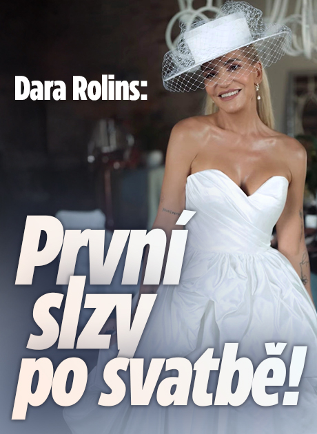 Banner ke žhavému tématu: Dara Rolins: První slzy po svatbě! ...