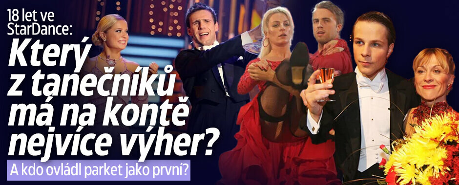 18 let ve StarDance: Kdo ovládl parket jako první a který z tanečníků má na kontě nejvíce výher?