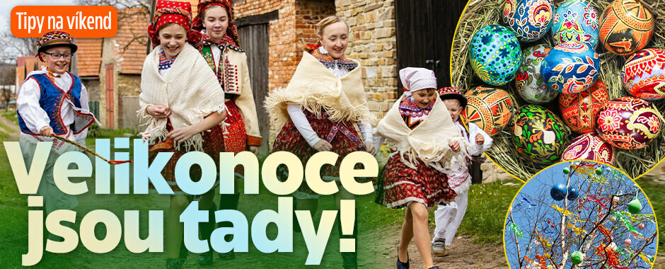 Tipy na víkend: Velikonoce jsou tady! Na mašiny do Olomouce a na motýly do Prahy