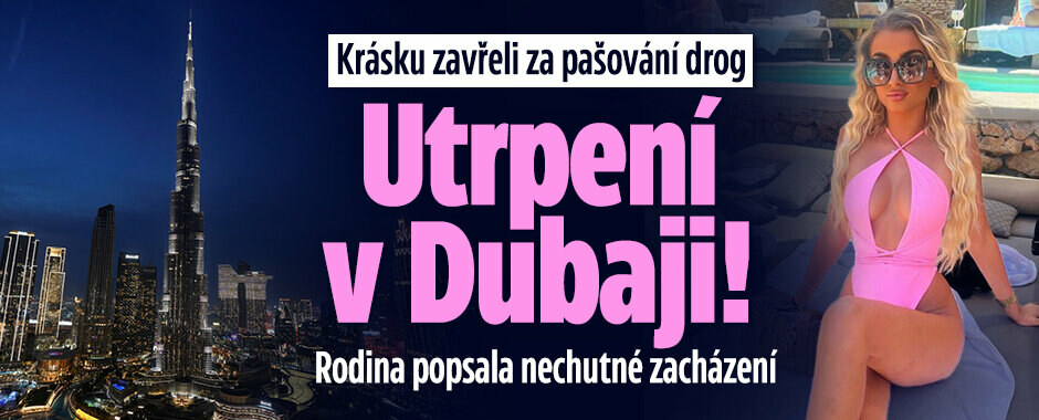 Krásku zavřeli za pašování drog: Utrpení v Dubaji!