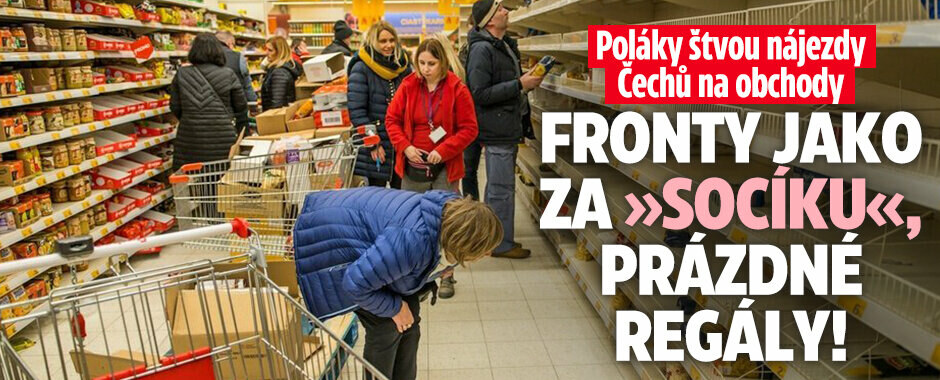 Polské obchody pod náporem Čechů praskají ve švech: Fronty jako za »socíku«