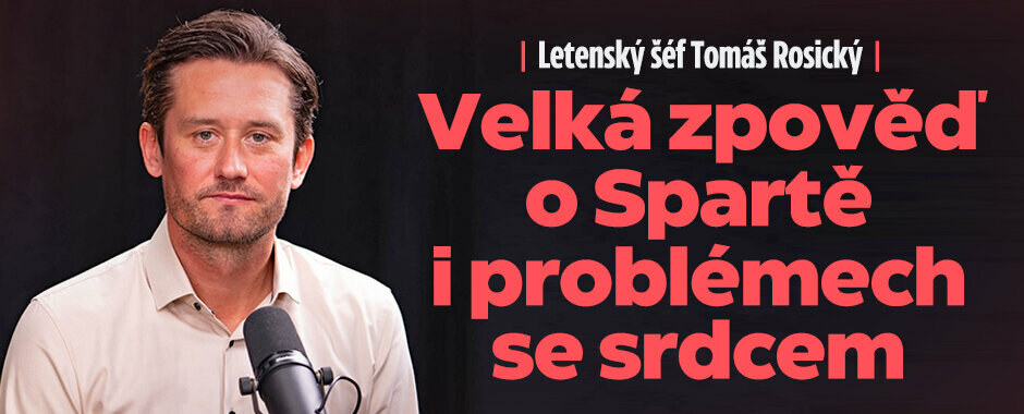 Rosického zpověď: Spartu miluju, ale rodinu víc. Návrat Kuchty i díky bráchovi, co přestavba?