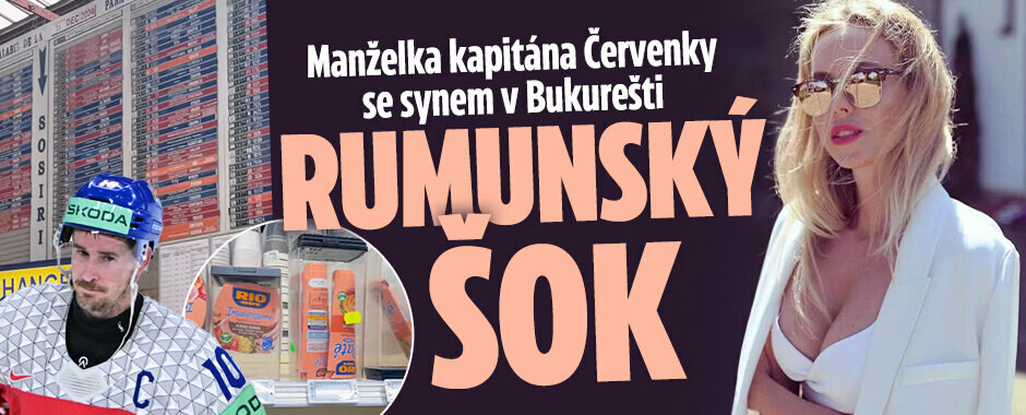 Manželka kapitána Červenky se synem v Bukurešti: Rumunský šok