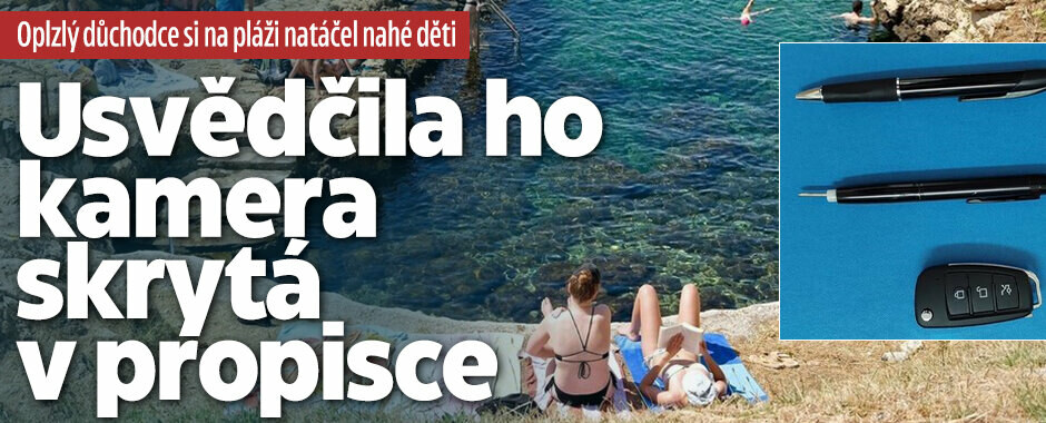 Oplzlý důchodce si v dovolenkovém ráji natáčel nahé děti: Usvědčila ho kamera skrytá v propisce