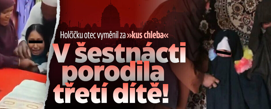 Holčičku otec vyměnil za »kus chleba«: V šestnácti porodila třetí dítě!