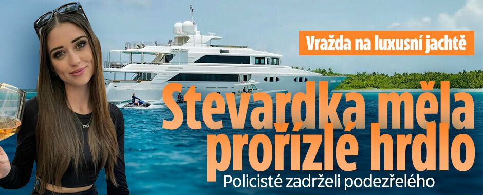 Krásnou stevardku našli mrtvou na jachtě v ráji miliardářů: Kolega jí podřízl hrdlo