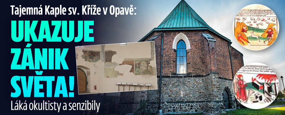 Tajemná Kaple sv. Kříže v Opavě: Ukazuje zánik světa! Láká okultisty a senzibily 