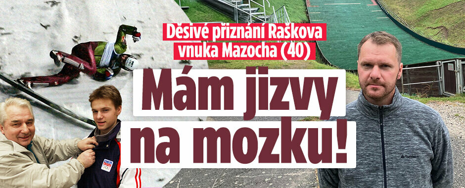 Raškův vnuk Mazoch oslavil 40 a promluvil o svém zdraví: Mám jizvy na mozku