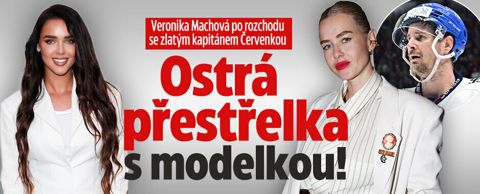 Manželka hokejisty Červenky: Ostrá přestřelka s modelkou!