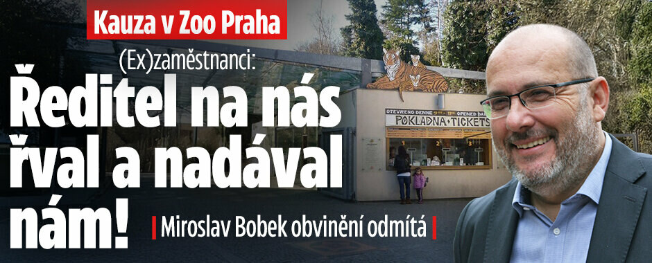 Závažné obvinění ředitele pražské zoo: Krutovláda Miroslava Bobka? Zaměstnanci mluví o šikaně!