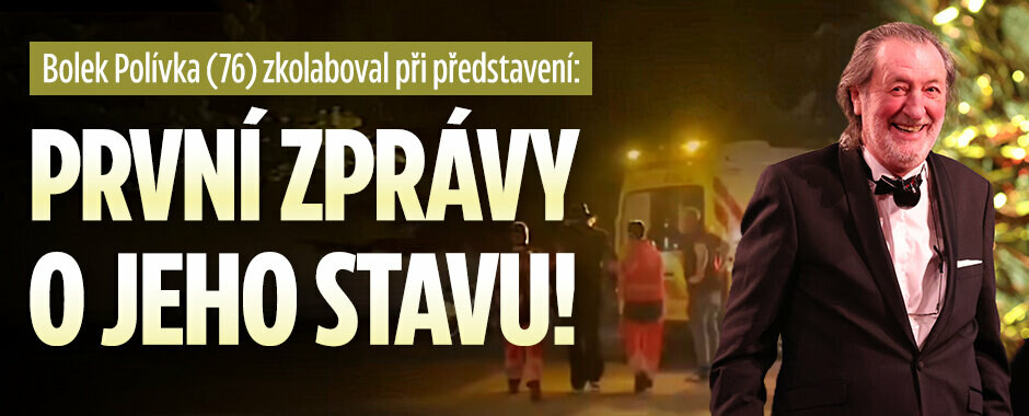 Bolek Polívka (76) zkolaboval při představení: První zprávy o jeho stavu!