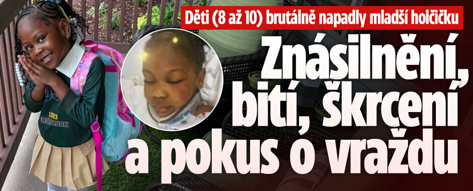 Děti (8 až 10) brutálně napadly mladší holčičku: Znásilnění, bití, škrcení a pokus o vraždu