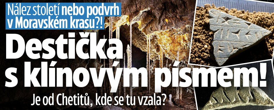 Záhada v Kateřinské jeskyni: Našli destičku s klínovým písmem! Archeologové jsou v šoku