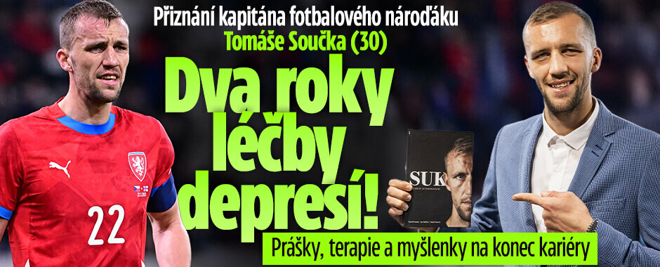 Kapitán fotbalového nároďáku Tomáš Souček (30): Šokující přiznání!