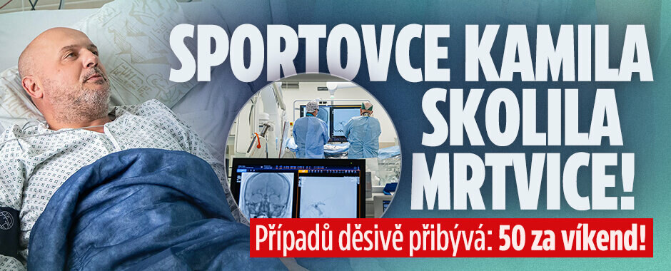 Sportovce Kamila (51) skolila mrtvice: Zachránila ho maminka! Případů rapidně přibývá