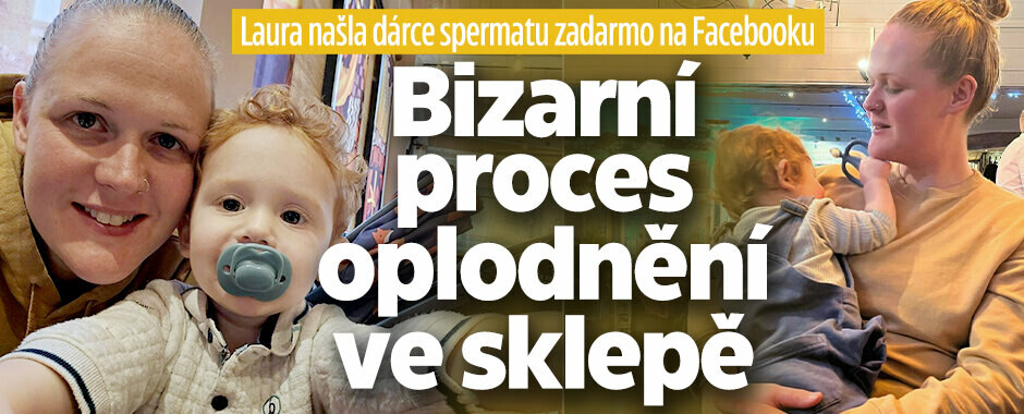Laura našla dárce spermatu zadarmo na facebooku: Bizarní proces oplodnění ve sklepě