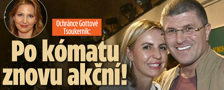 Ochránce Gottové a mecenáš slavných Tsoukernik po kolapsu: Poprvé ve společnosti! 
