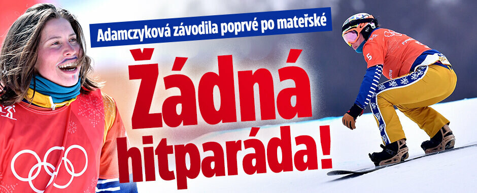Adamczyková závodila poprvé po mateřské: Jelo se mi dobře, ale žádná hitparáda