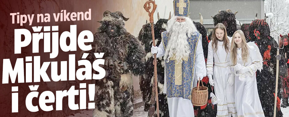 Tipy na víkend: Mikulášské obchůzky, výstava koček i otevřené Muzeum Prahy