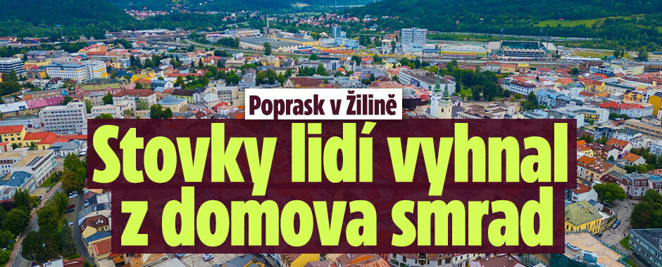 Zápach v ulicích Žiliny: Úřady evakuovaly stovky lidí!