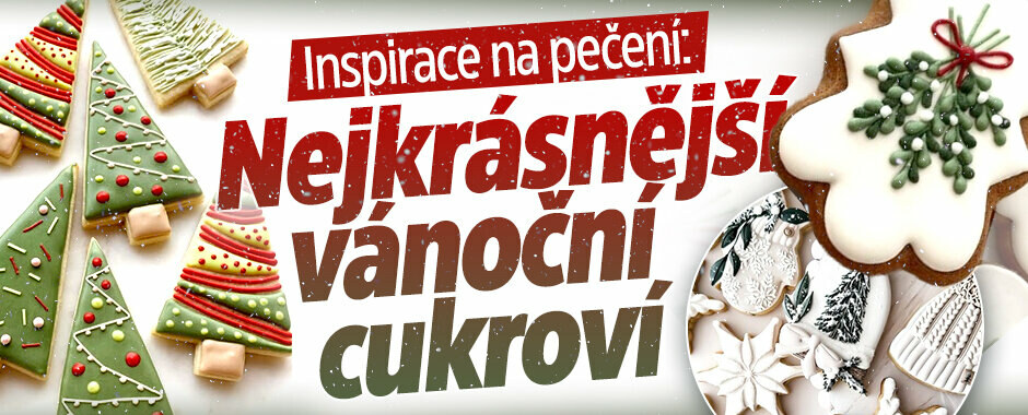 Nejkrásnější vánoční cukroví: Inspirujte se v naší galerii