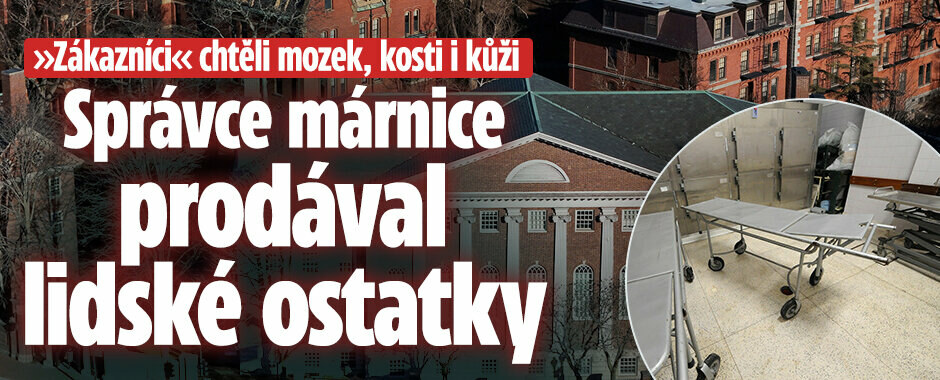 Správce márnice prodával lidské ostatky: „Zákazníci“ chtěli mozek i kůži