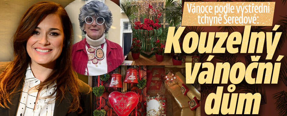 Vánoce podle výstřední tchyně Šeredové: Kouzelný vánoční dům!