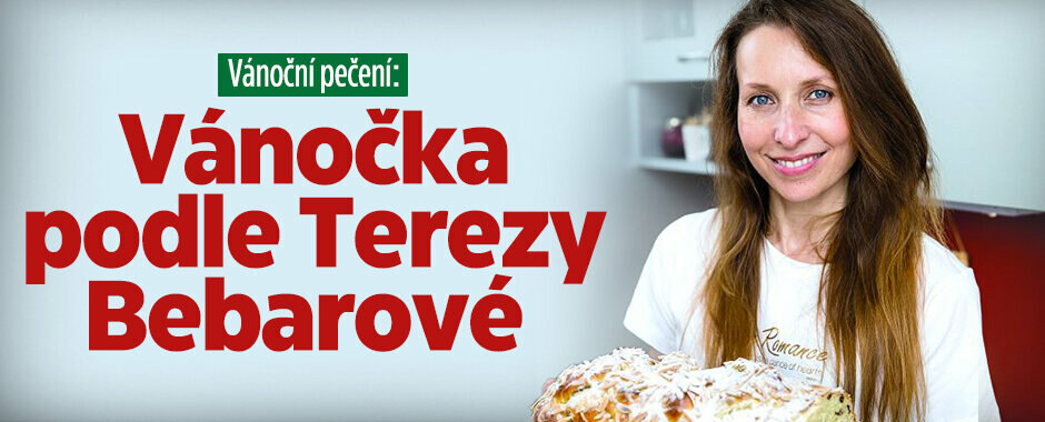 Vánoční pečení: Vánočka podle Terezy Bebarové