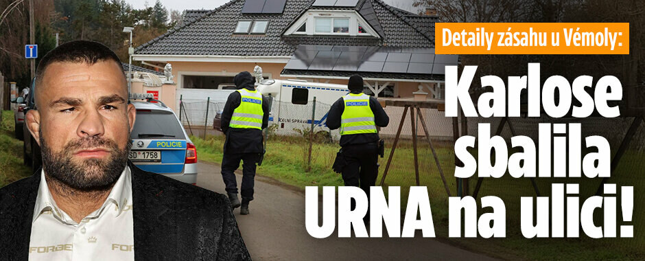 Detaily zásahu u Vémoly: Karlose sbalila URNA na ulici!  