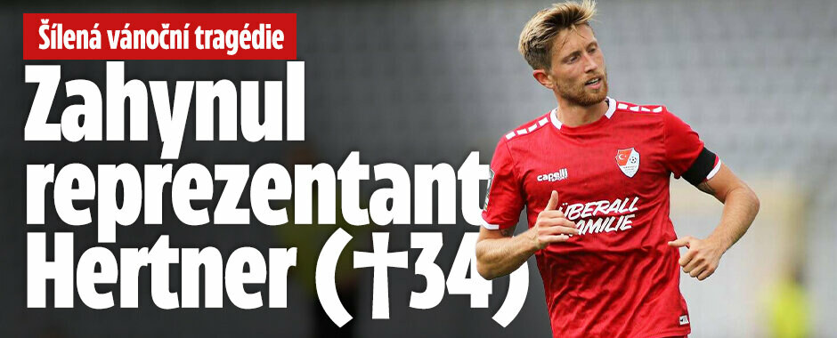 Vánoční tragédie v Černé Hoře: Zahynul reprezentant Hertner (†34)