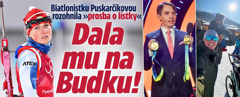 Biatlonistku Puskarčíkovou rozohnila »prosba o lístky«: Dala mu na Budku