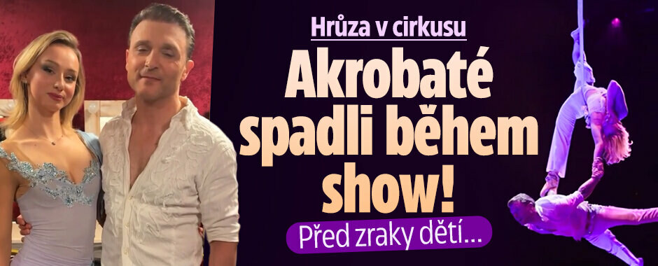 Hrůza v cirkusu: Akrobaté spadli během show! Před zraky dětí...