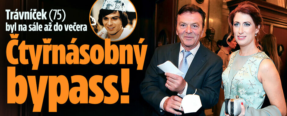Trávníček (75) byl na sále až do večera: Čtyřnásobný bypass! 