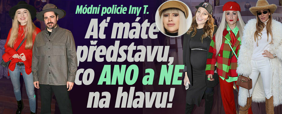 Módní kritička Blesku Ina T.: Hodnotí, jak to umí slavní s klobouky!