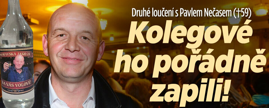 Druhé loučení s Pavlem Nečasem (†59): Kolegové ho pořádně zapili!