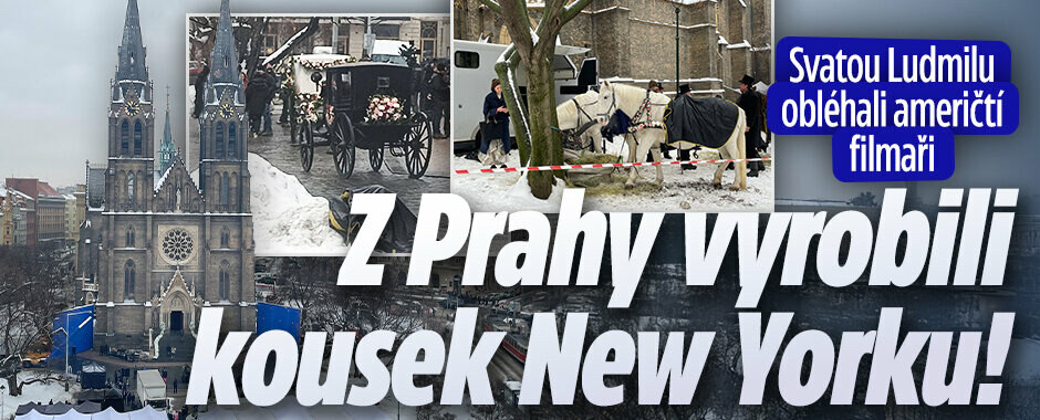 Svatou Ludmilu obléhali američtí filmaři: Z Prahy vyrobili kousek New Yorku!